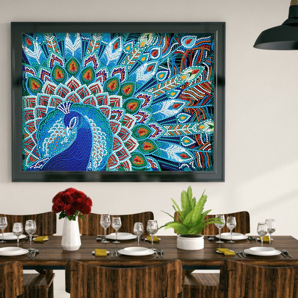 Animal Luminous - Special Shaped Drill Diamond Painting 40*30CM