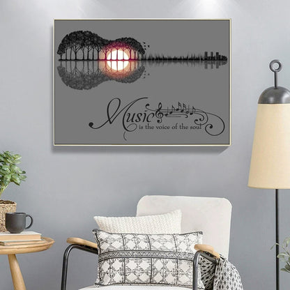 Landscape - Full Round Drill Diamond Painting 40*30CM