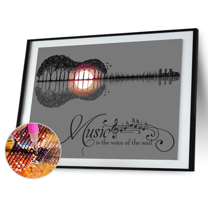 Landscape - Full Round Drill Diamond Painting 40*30CM