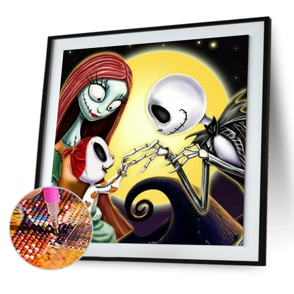 Family Skulls - Full Round Drill Diamond Painting 40*40CM