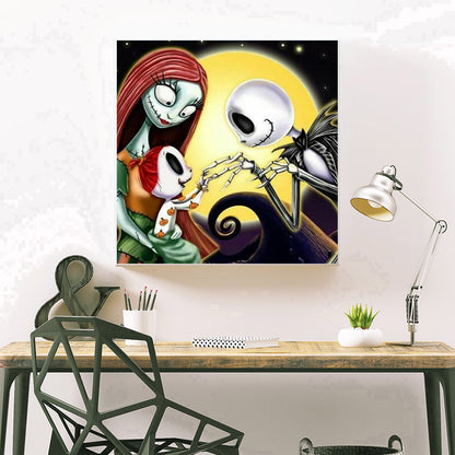 Family Skulls - Full Round Drill Diamond Painting 40*40CM