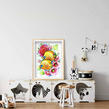 Goldfish - Full Round Drill Diamond Painting 30*40CM