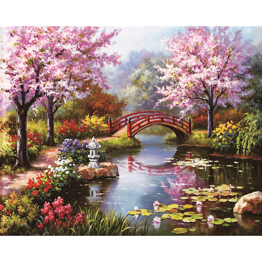 Bridge - Full Square Drill Diamond Painting 40*50CM