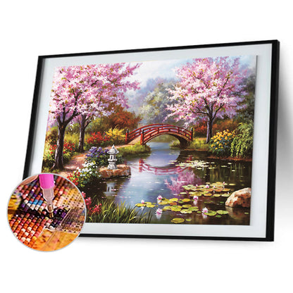 Bridge - Full Square Drill Diamond Painting 40*50CM