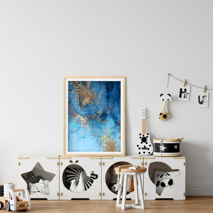 Gold leaves - Full Round Drill Diamond Painting 35*50CM