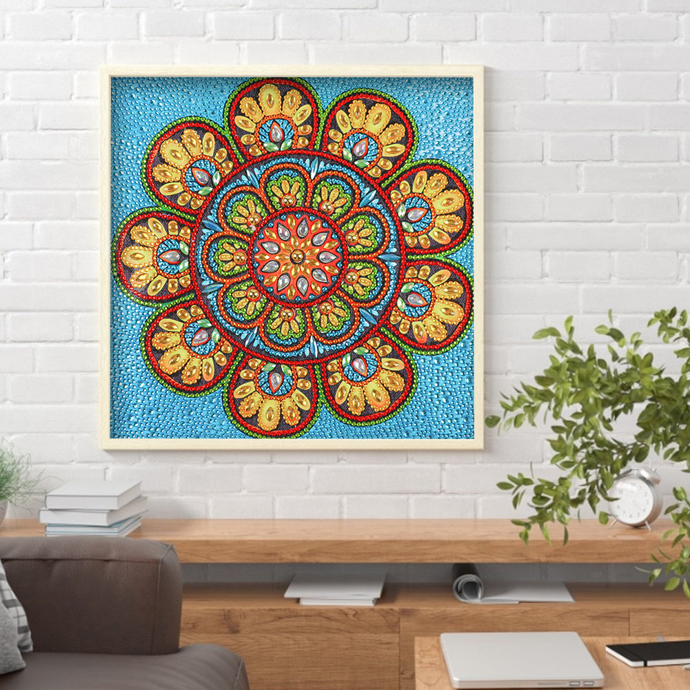 Datura - Special Shaped Drill Diamond Painting 30*30CM