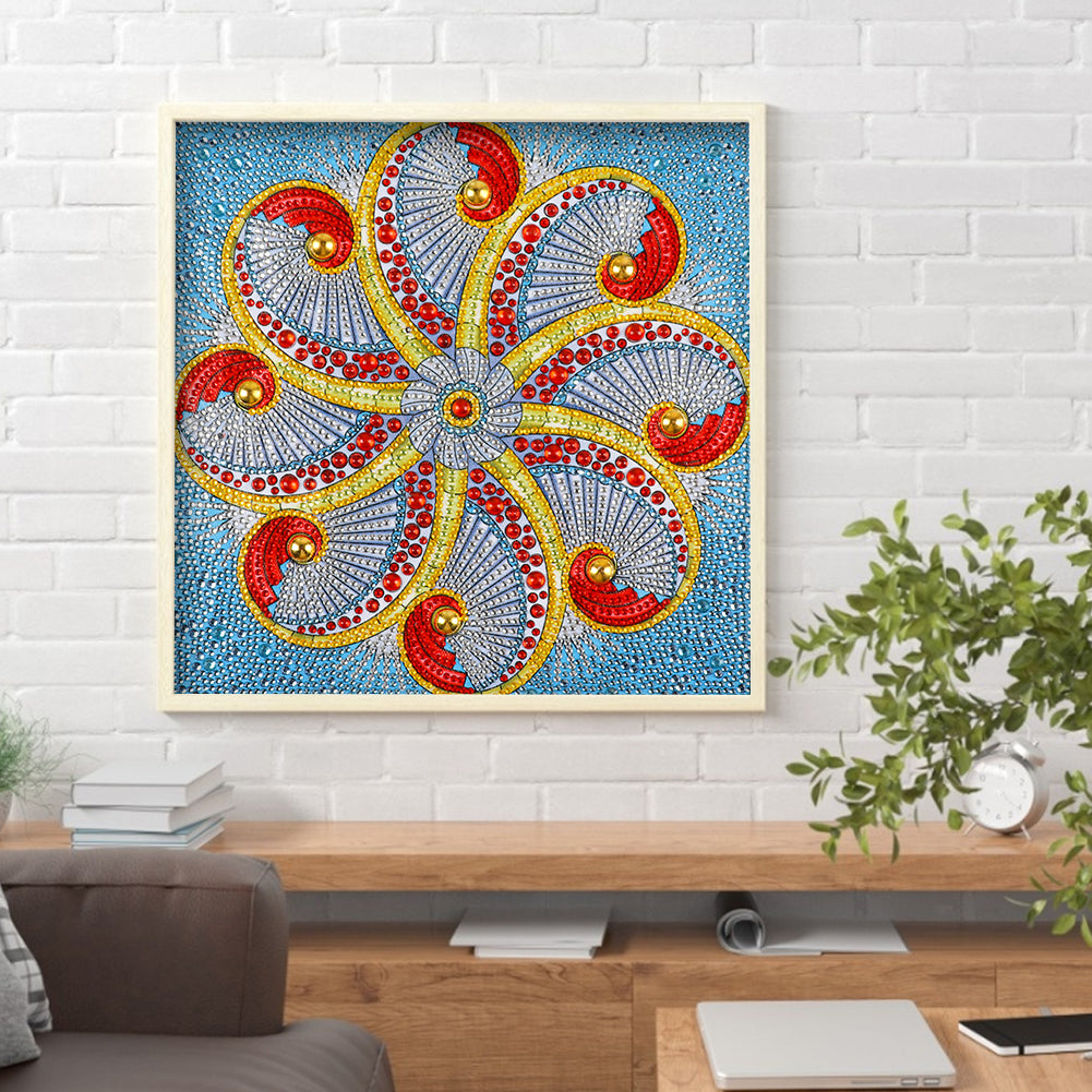 Datura - Special Shaped Drill Diamond Painting 30*30CM