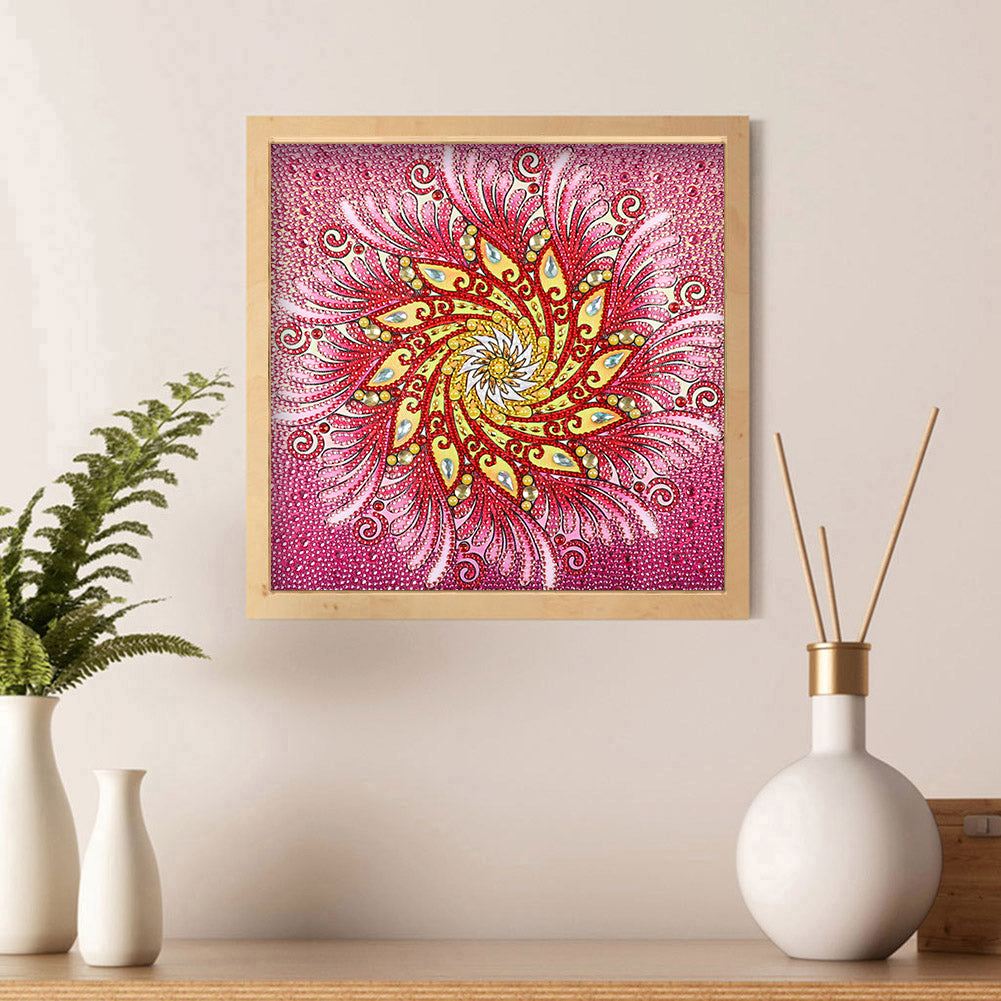 Datura - Special Shaped Drill Diamond Painting 30*30CM