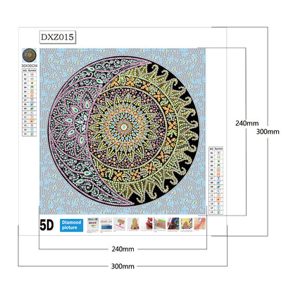 Datura - Special Shaped Drill Diamond Painting 30*30CM