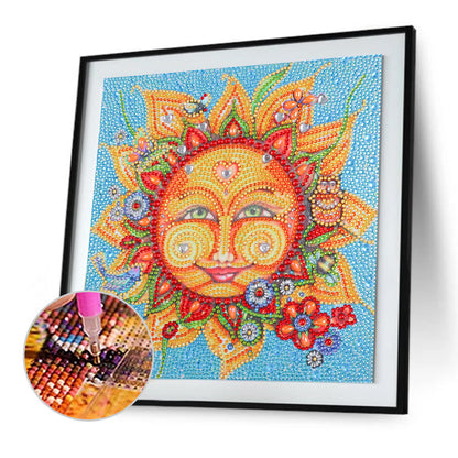 Datura - Special Shaped Drill Diamond Painting 30*30CM