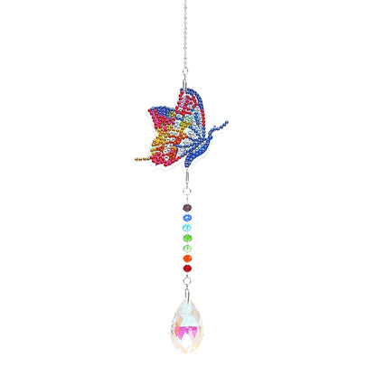 DIY 5D Mosaic  Jewelry Diamond Painting Kit Window Wind Chime