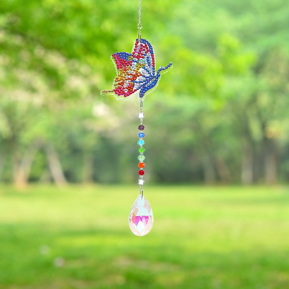 DIY 5D Mosaic  Jewelry Diamond Painting Kit Window Wind Chime