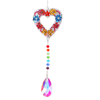 DIY 5D Mosaic  Jewelry Diamond Painting Kit Window Wind Chime