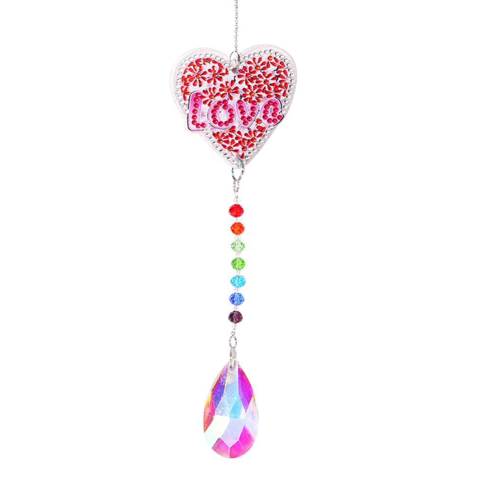 DIY 5D Mosaic  Jewelry Diamond Painting Kit Window Wind Chime