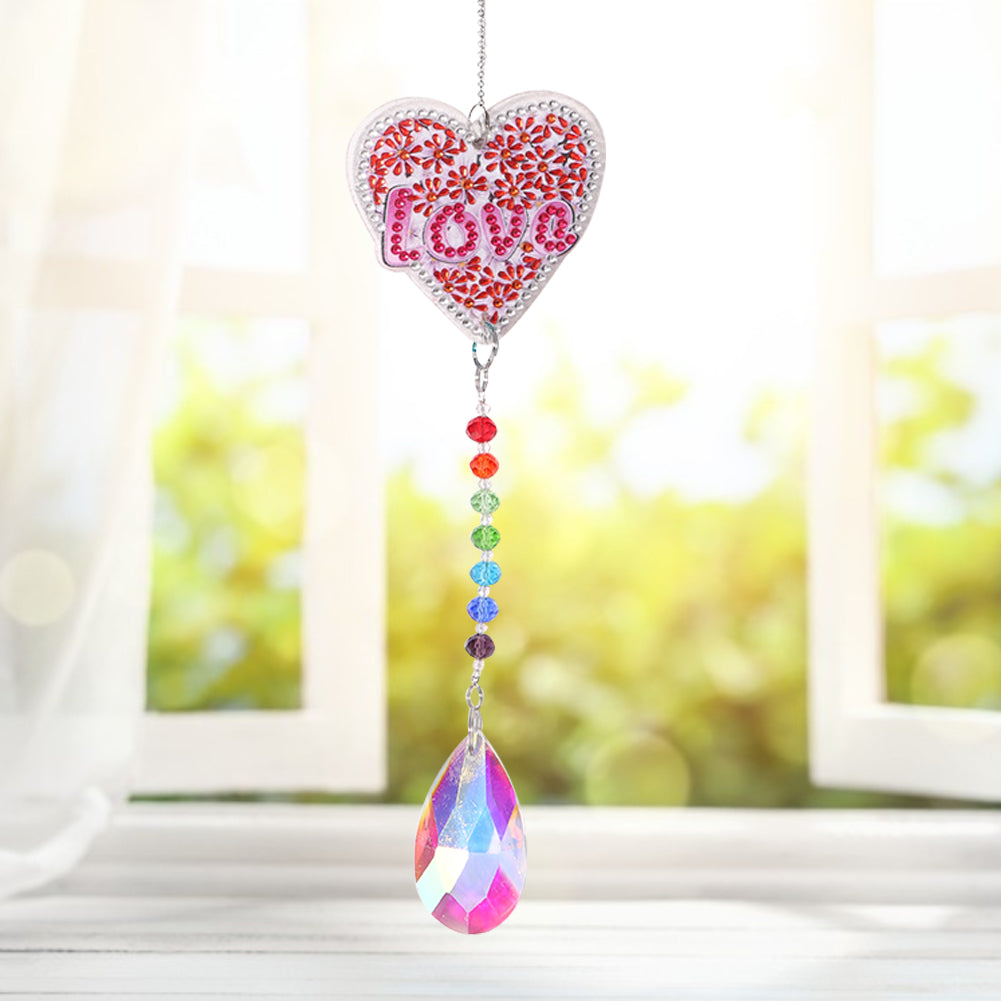 DIY 5D Mosaic  Jewelry Diamond Painting Kit Window Wind Chime