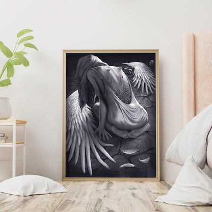 Broken Angel - Full Round Drill Diamond Painting 30*45CM