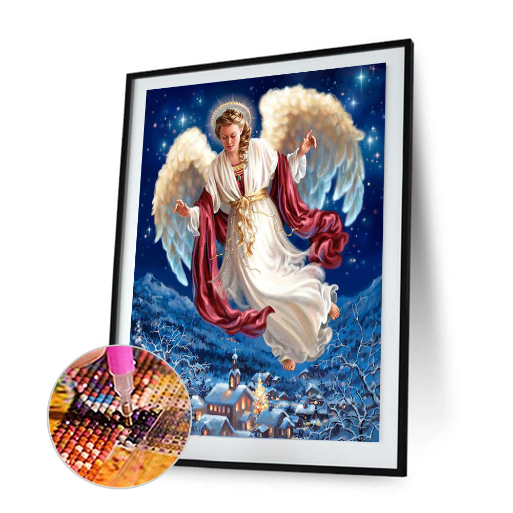 Angel - Full Round Drill Diamond Painting 30*40CM