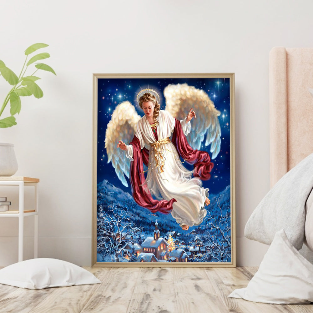 Angel - Full Round Drill Diamond Painting 30*40CM