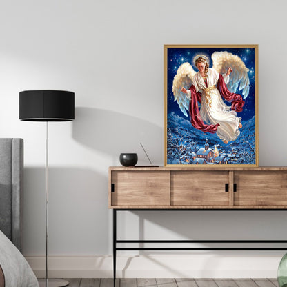 Angel - Full Round Drill Diamond Painting 30*40CM