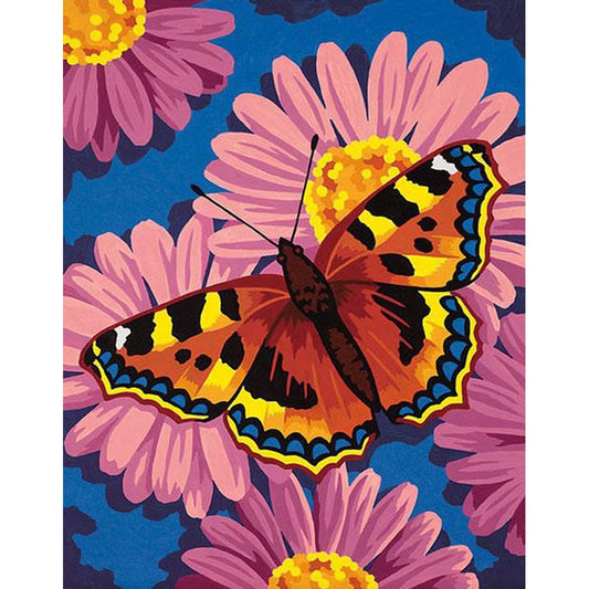 Butterfly - Full Round Drill Diamond Painting 30*40CM