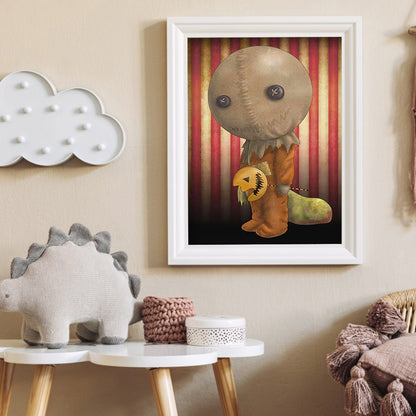 Horror Doll - Full Round Drill Diamond Painting 30*40CM