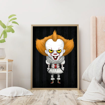 Horror Doll - Full Round Drill Diamond Painting 30*40CM