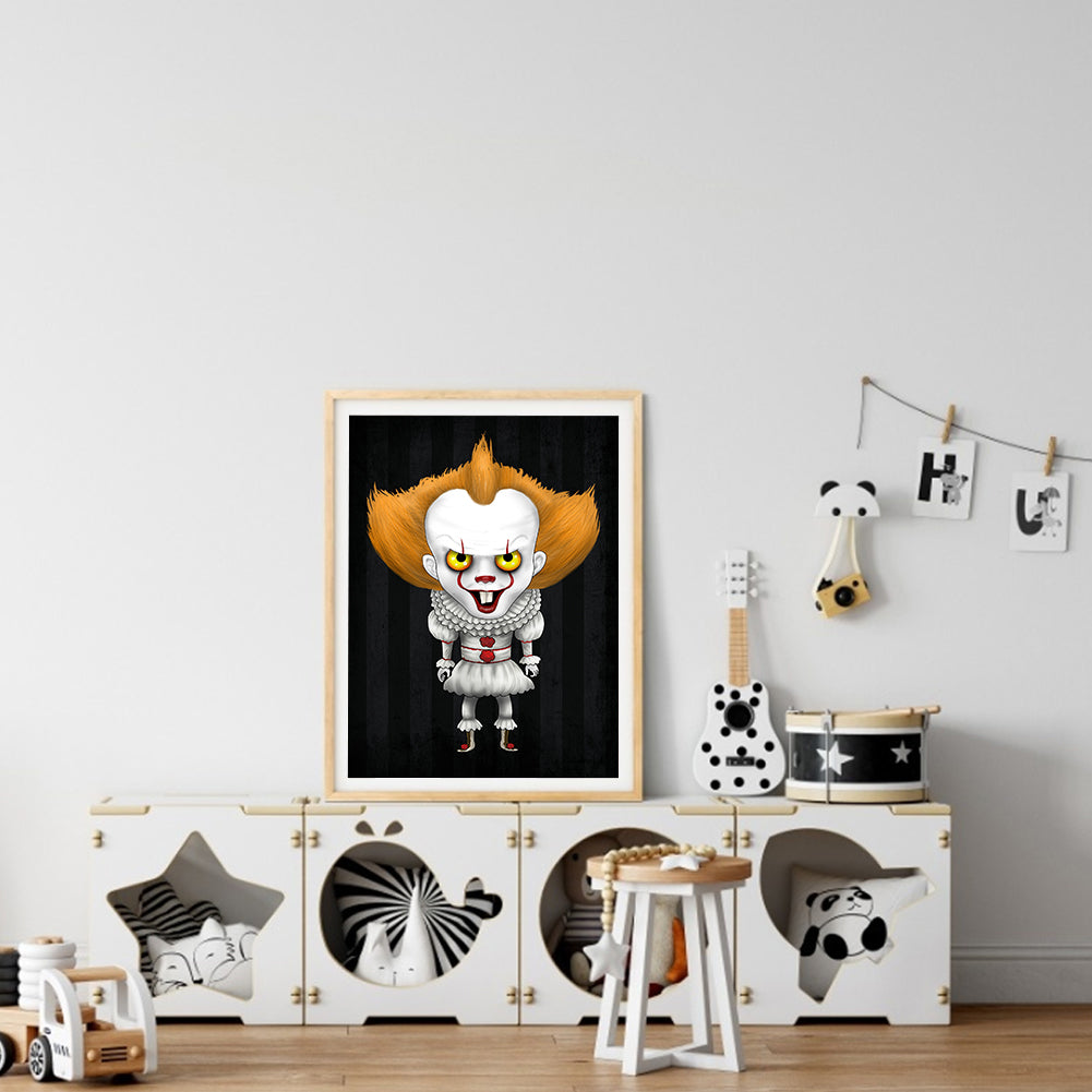 Horror Doll - Full Round Drill Diamond Painting 30*40CM