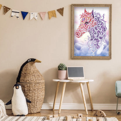 Horse - Special Shaped Drill Diamond Painting 30*40CM