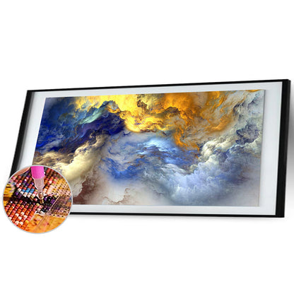 Color Smoke - Full Round Drill Diamond Painting 80*40CM