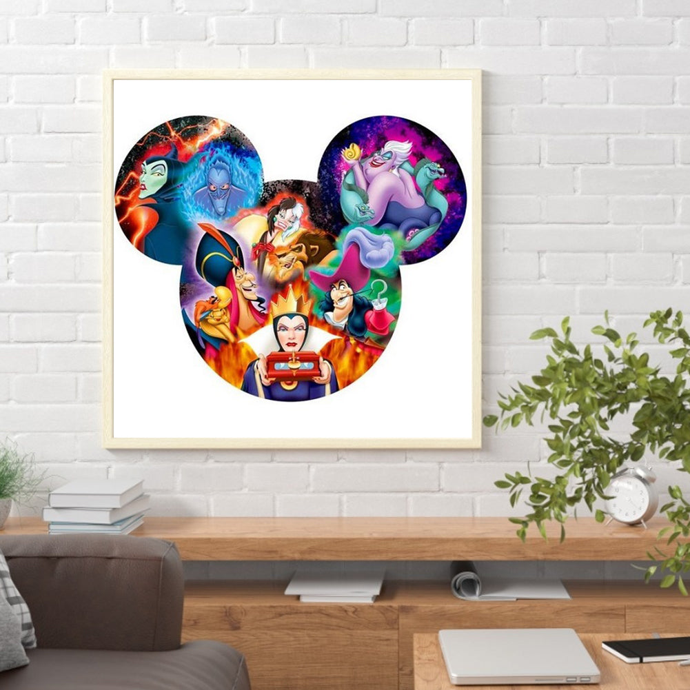 Mickey Mouse - Full Round Drill Diamond Painting 40*40CM