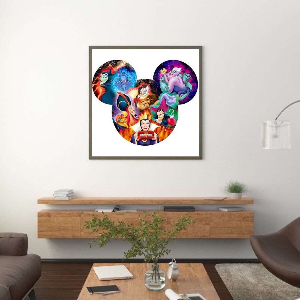 Mickey Mouse - Full Round Drill Diamond Painting 40*40CM