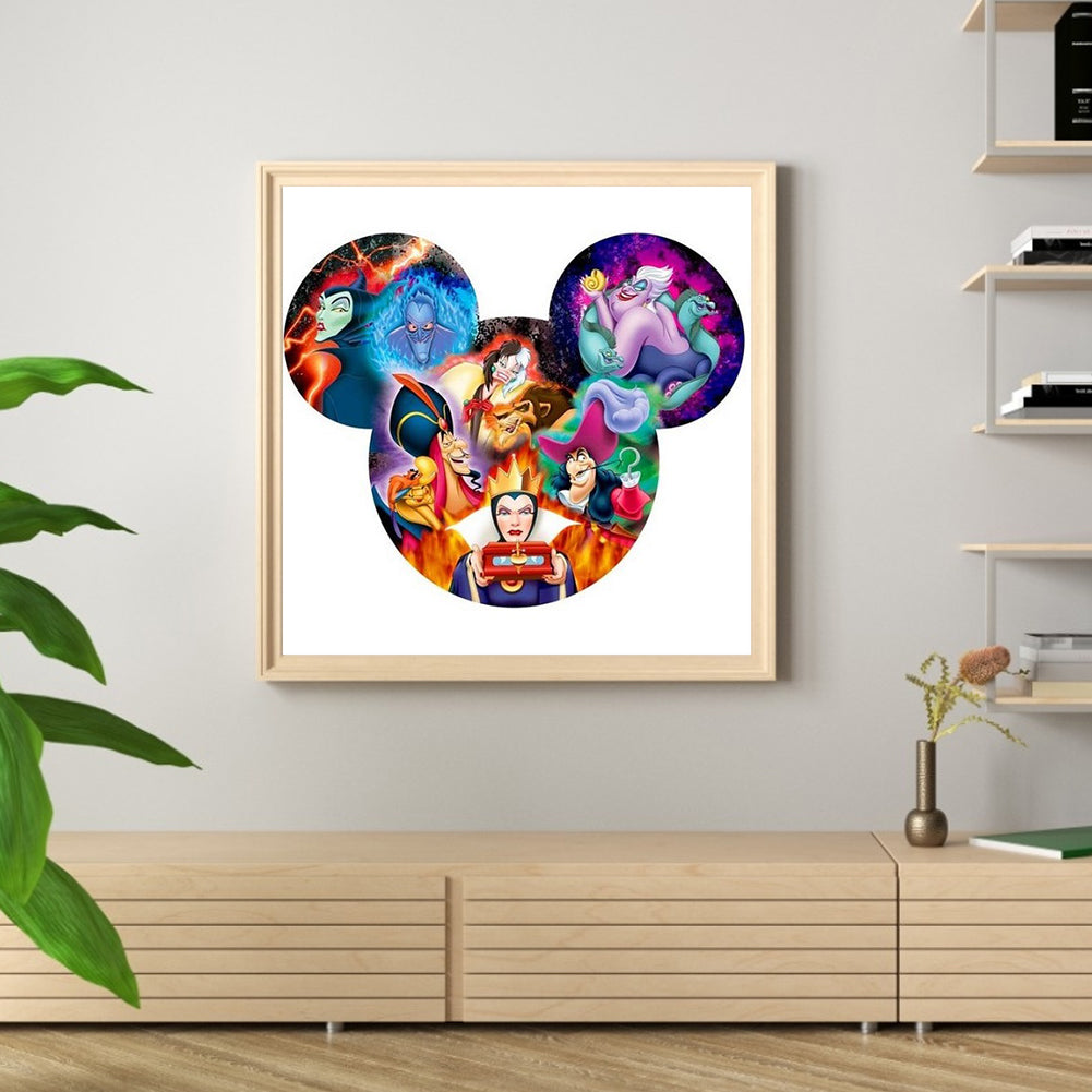 Mickey Mouse - Full Round Drill Diamond Painting 40*40CM