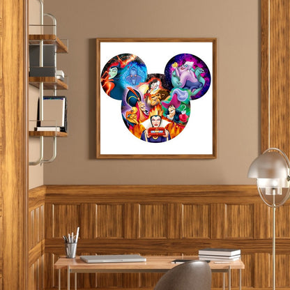 Mickey Mouse - Full Round Drill Diamond Painting 40*40CM