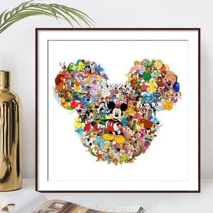 Mickey Mouse - Full Round Drill Diamond Painting 40*40CM