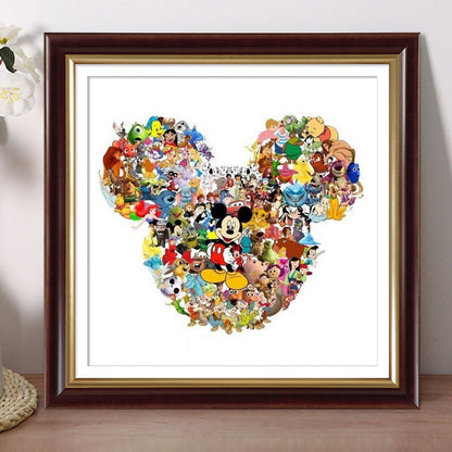 Mickey Mouse - Full Round Drill Diamond Painting 40*40CM