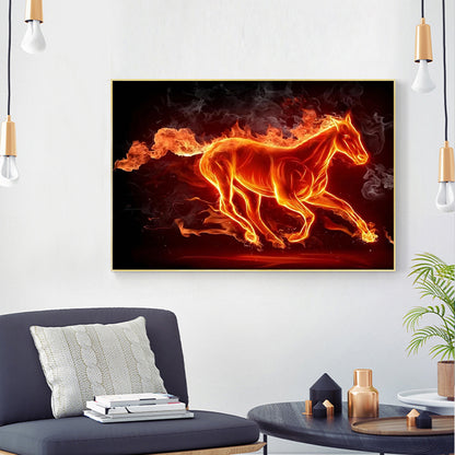 Horse - Full Round Drill Diamond Painting 30*40CM