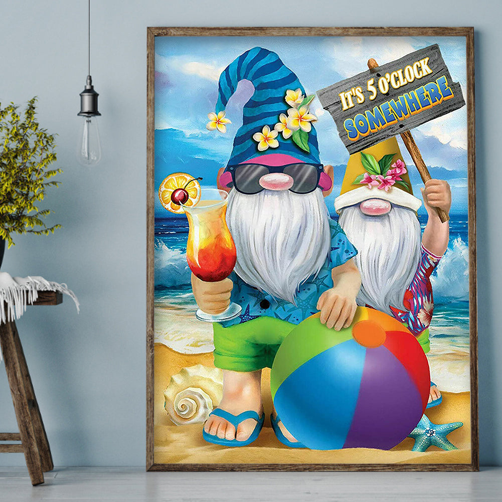 Gnome Goblin - Full Round Drill Diamond Painting 30*40CM