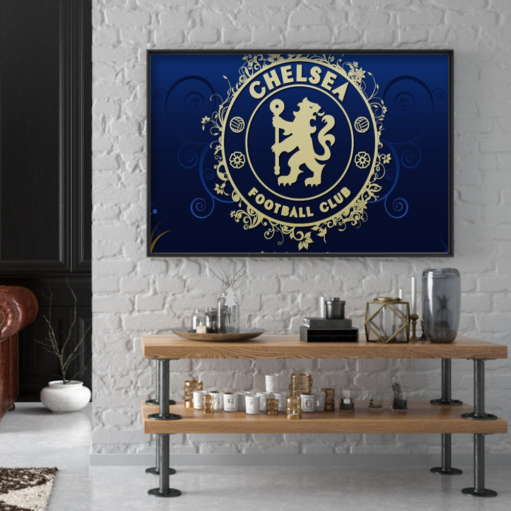 Football Club - Full Round Drill Diamond Painting 50*30CM