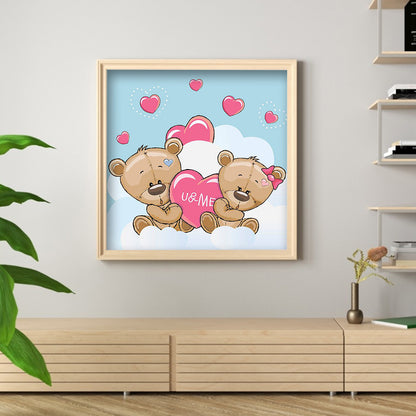 Cartoon Bear - Full Square Drill Diamond Painting 40*40CM