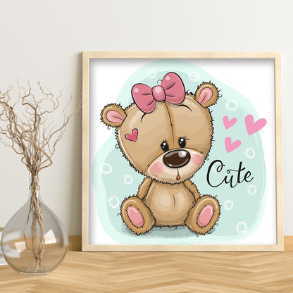 Cartoon Bear - Full Square Drill Diamond Painting 40*40CM