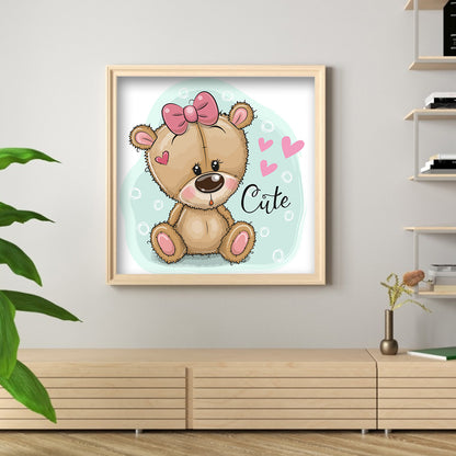 Cartoon Bear - Full Square Drill Diamond Painting 40*40CM