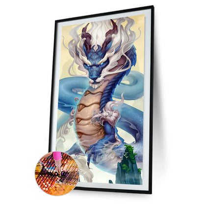 Giant Dragon - Full Round Drill Diamond Painting 40*80CM