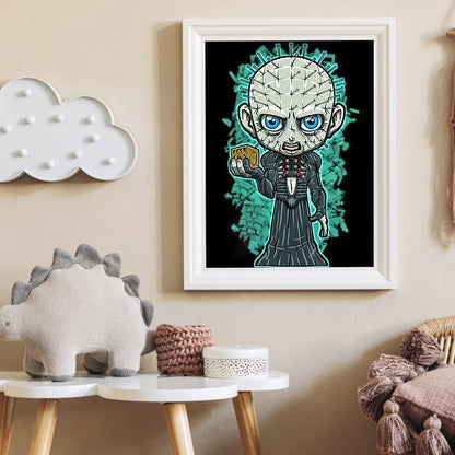 Horror Doll - Full Round Drill Diamond Painting 30*40CM