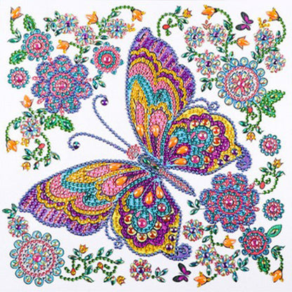 Butterfly - Special Shaped Drill Diamond Painting 30*30CM