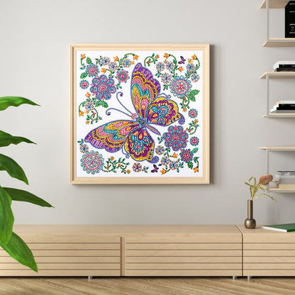 Butterfly - Special Shaped Drill Diamond Painting 30*30CM