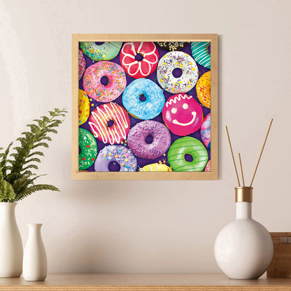 Donuts - Full Round Drill Diamond Painting 30*30CM
