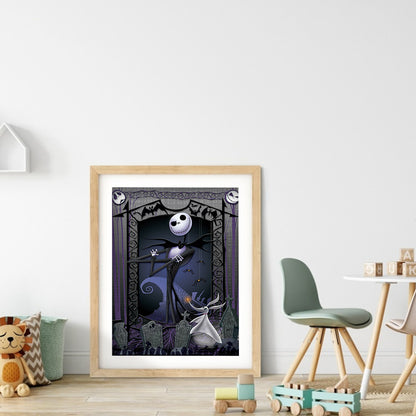 Skeleton - Full Round Drill Diamond Painting 30*40CM