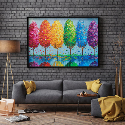 Tree - Special Shaped Drill Diamond Painting 40*30CM