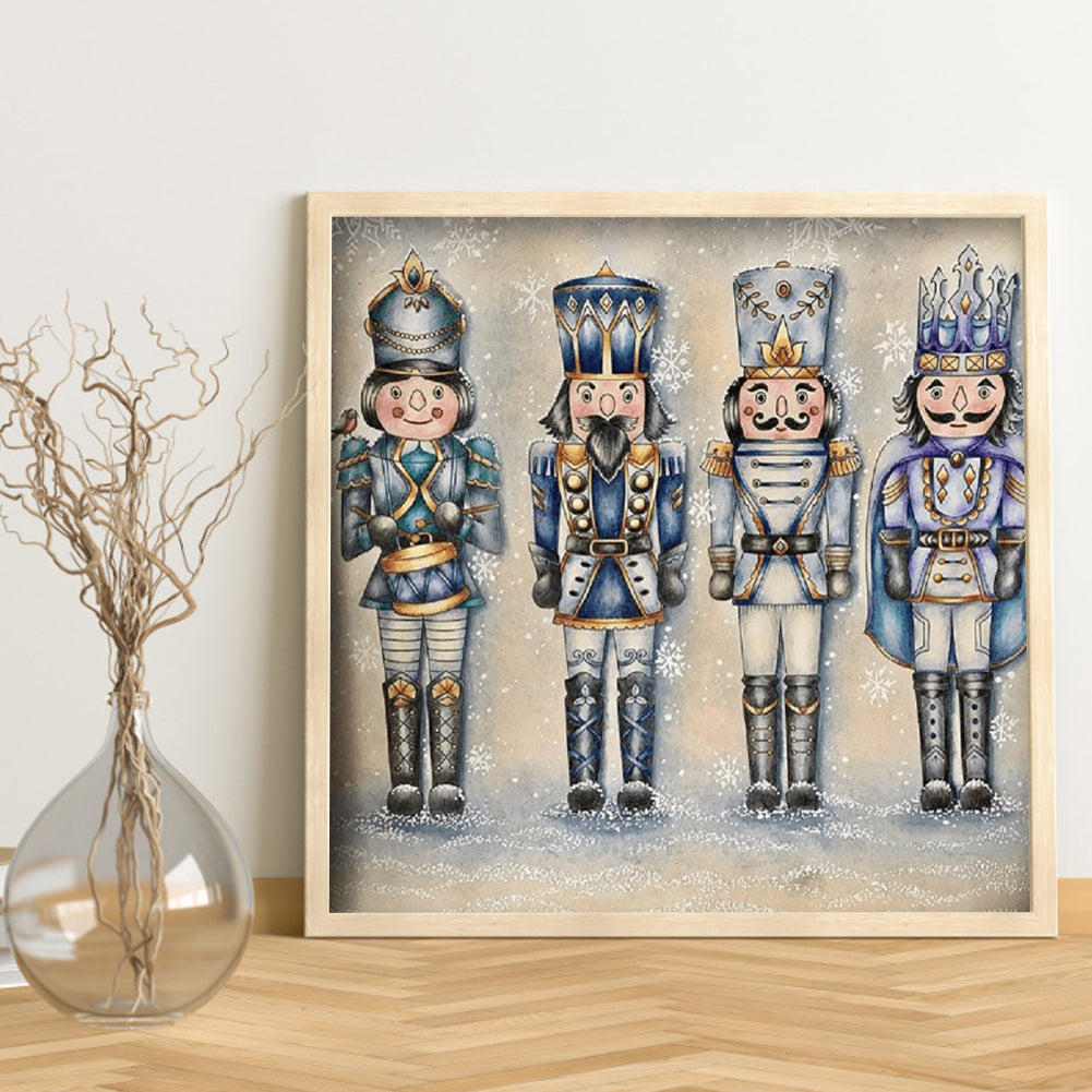 Nutcracker - Full Round Drill Diamond Painting 40*40CM