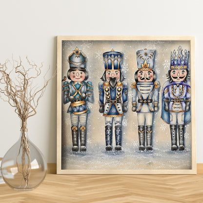 Nutcracker - Full Round Drill Diamond Painting 40*40CM